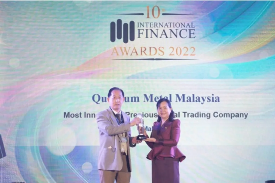 Dato Lim Khong Soon, Founder of Quantum Metal Sdn. Bhd. Wins International Finance Award 2022